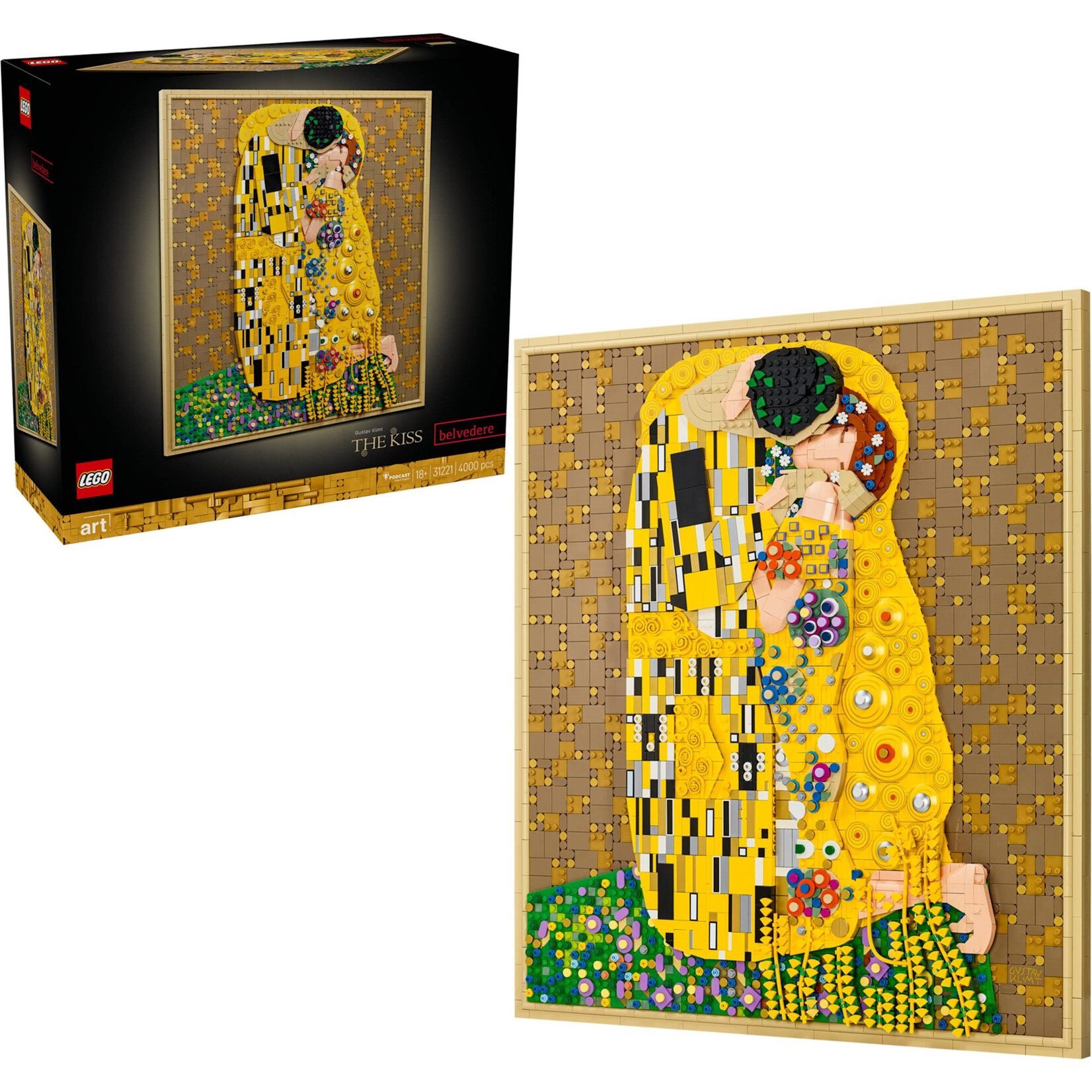 LEGO Gustav Klimt – De kus - 31221