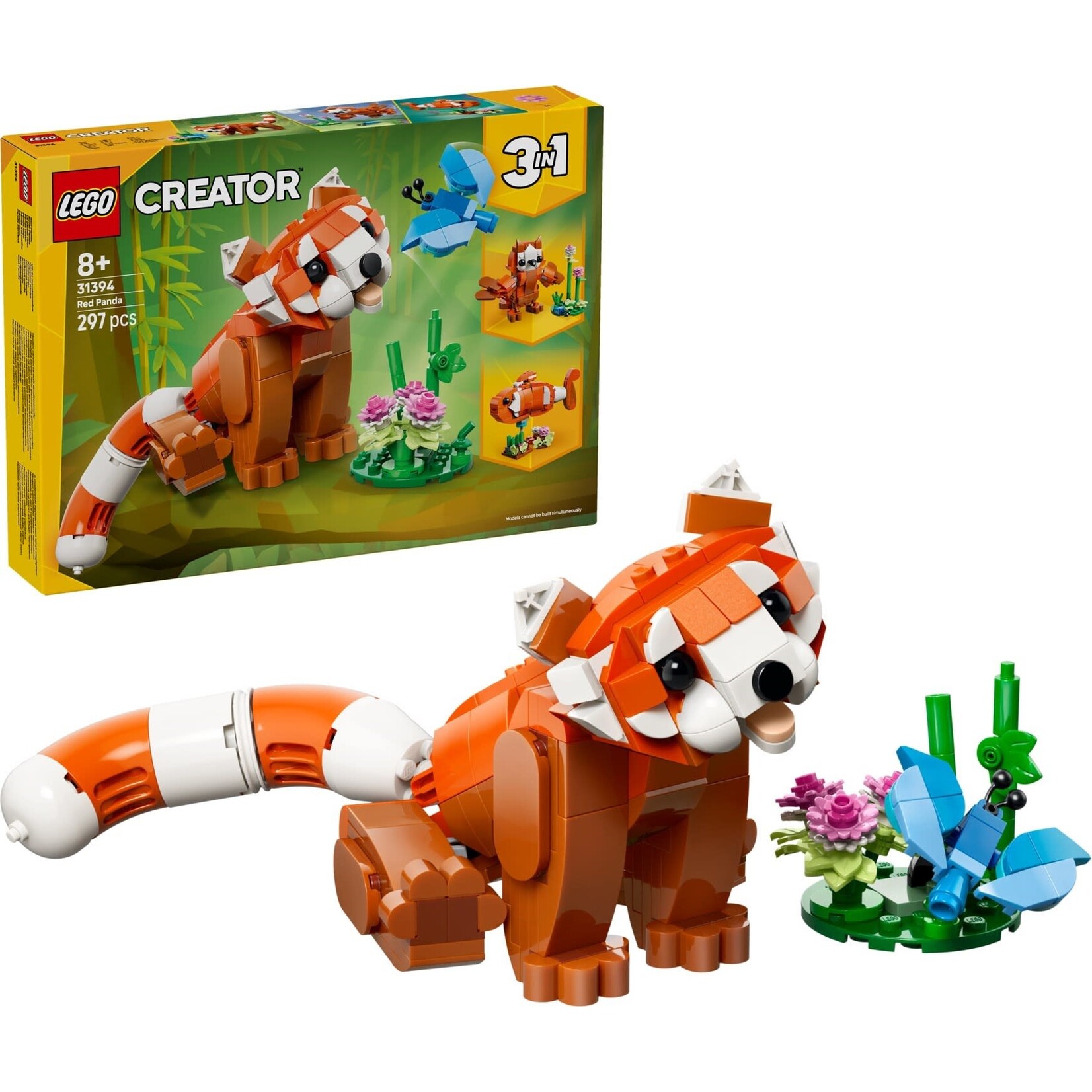 LEGO Schattige dieren: rode panda - 31394