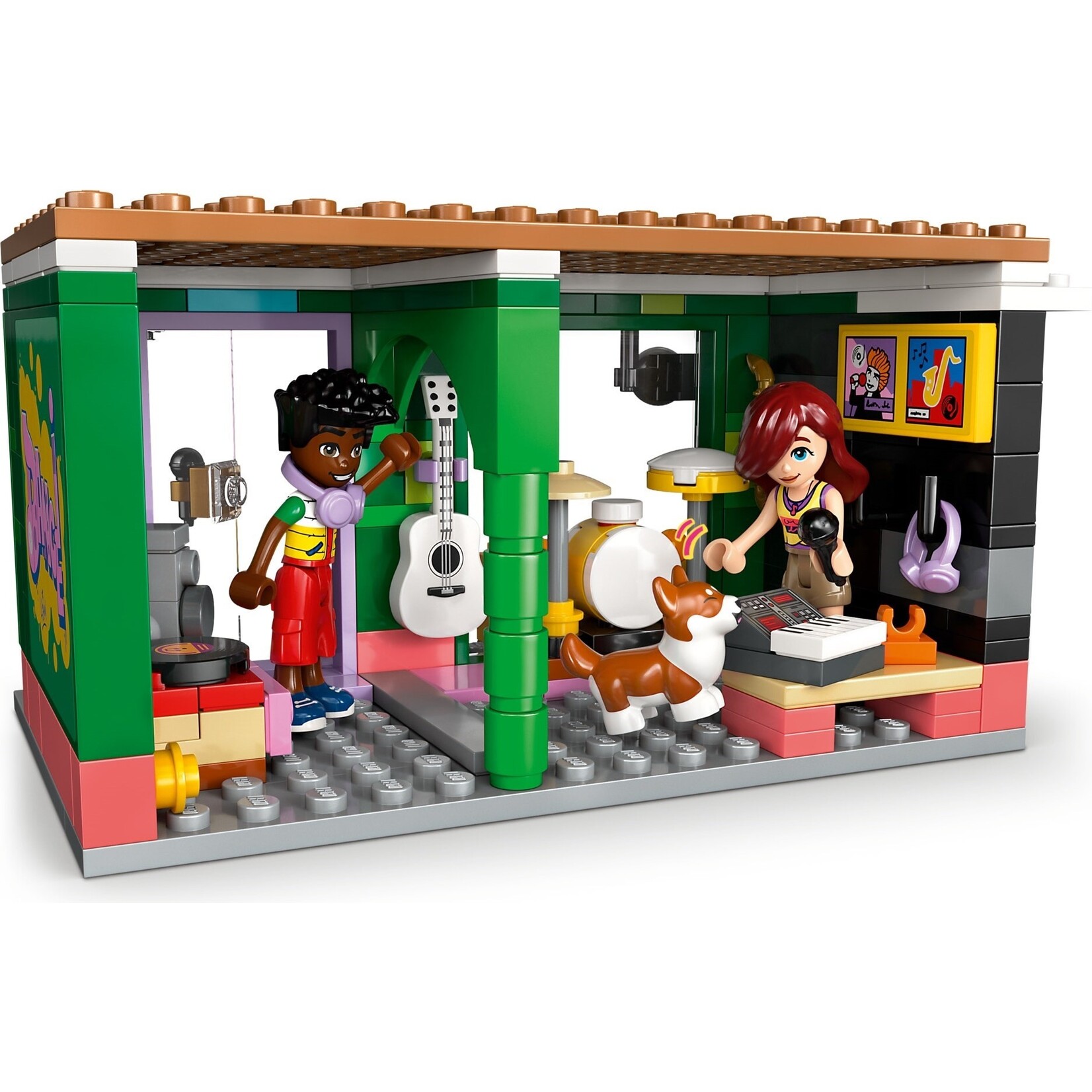 LEGO Muziekwinkel en appartement  - 42653