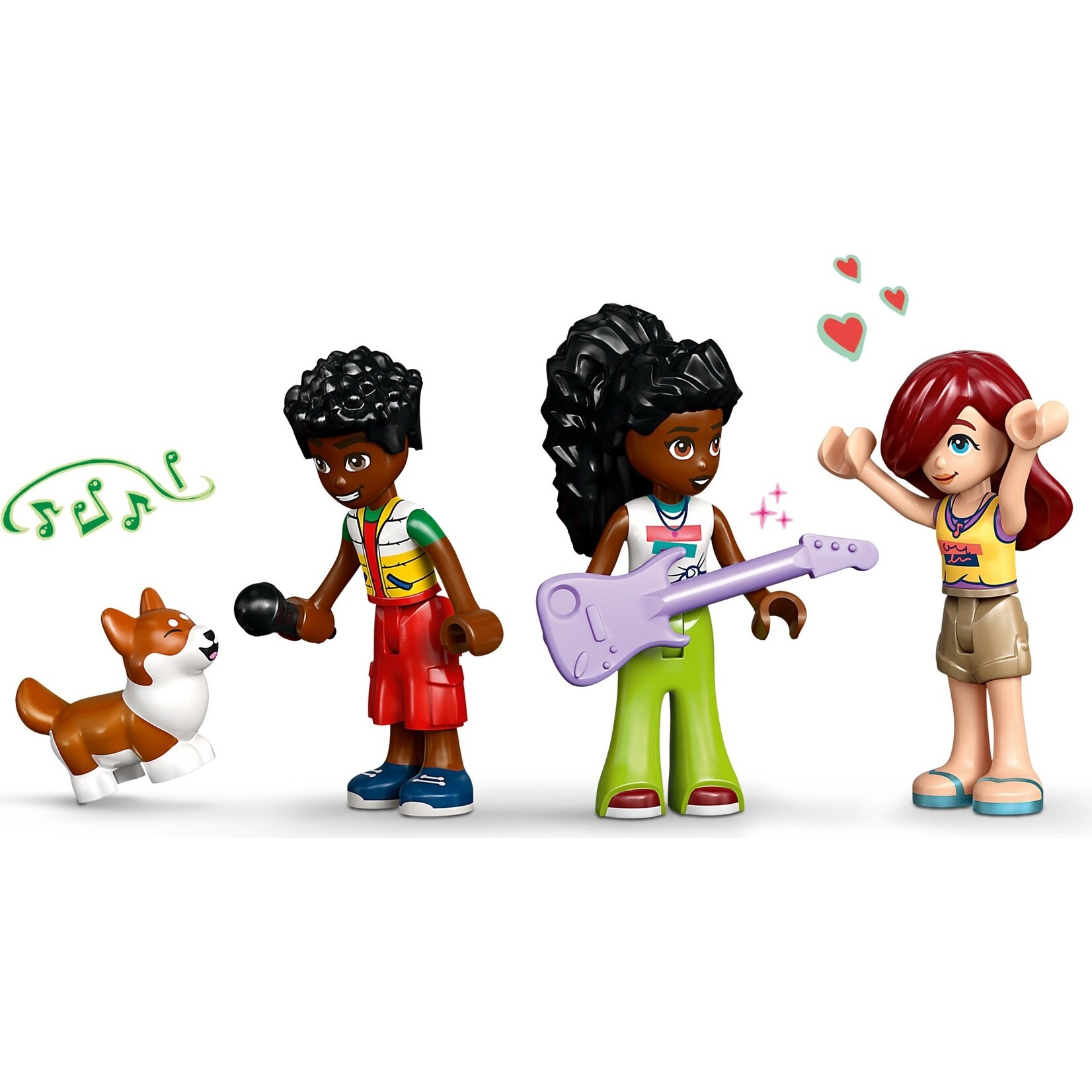 LEGO Muziekwinkel en appartement  - 42653