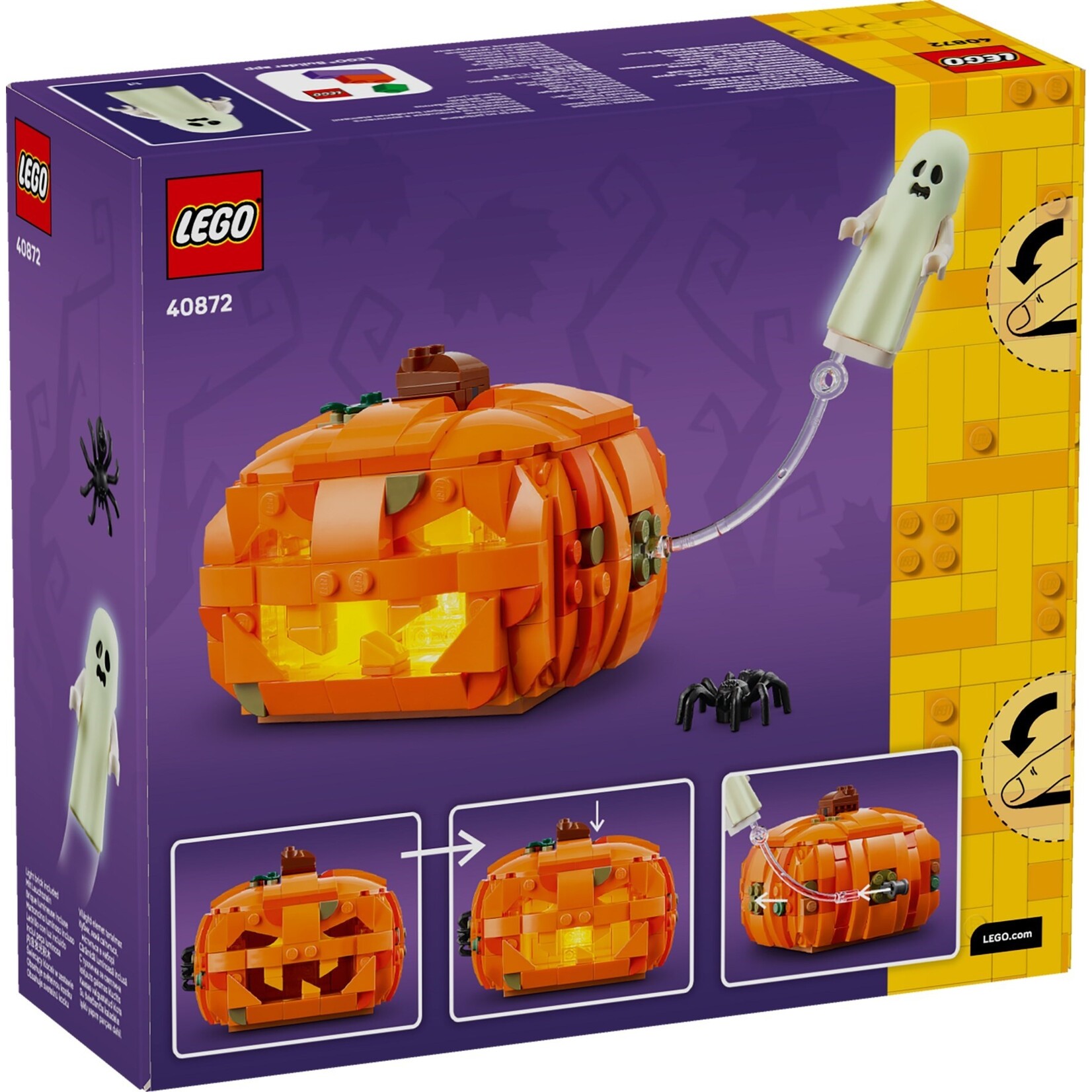 LEGO Halloween pompoenlantaarn  - 40872