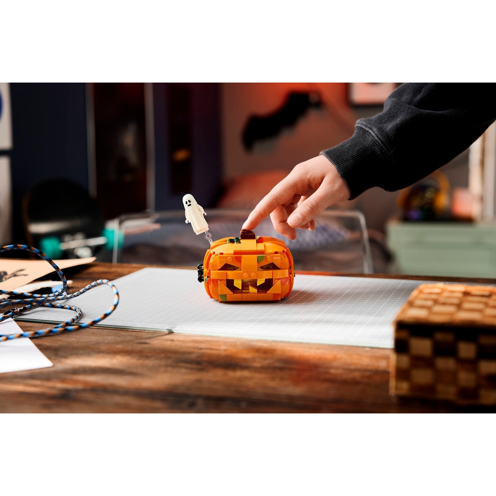 LEGO Halloween pompoenlantaarn  - 40872