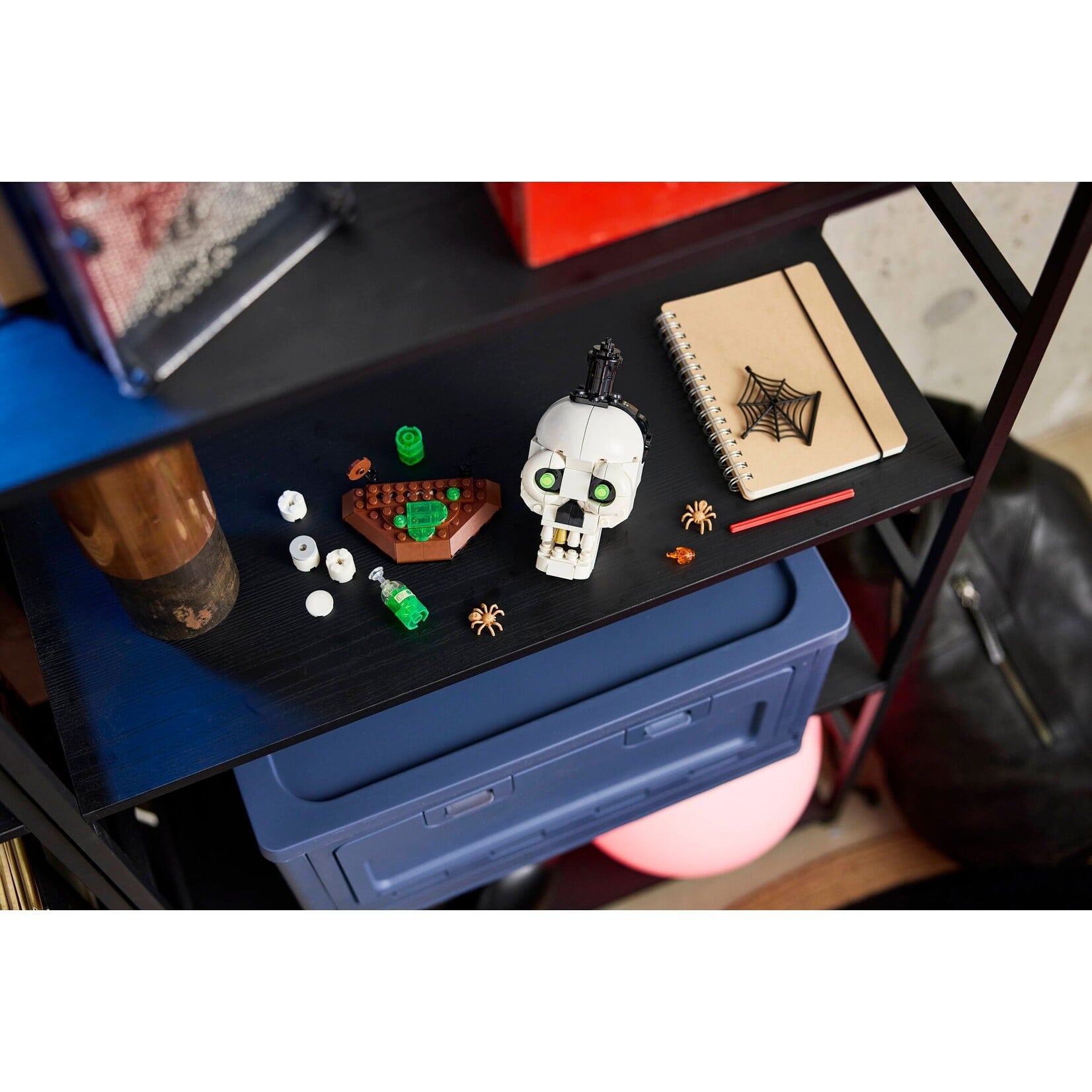 LEGO Halloween doodshoofdkaars - 40883