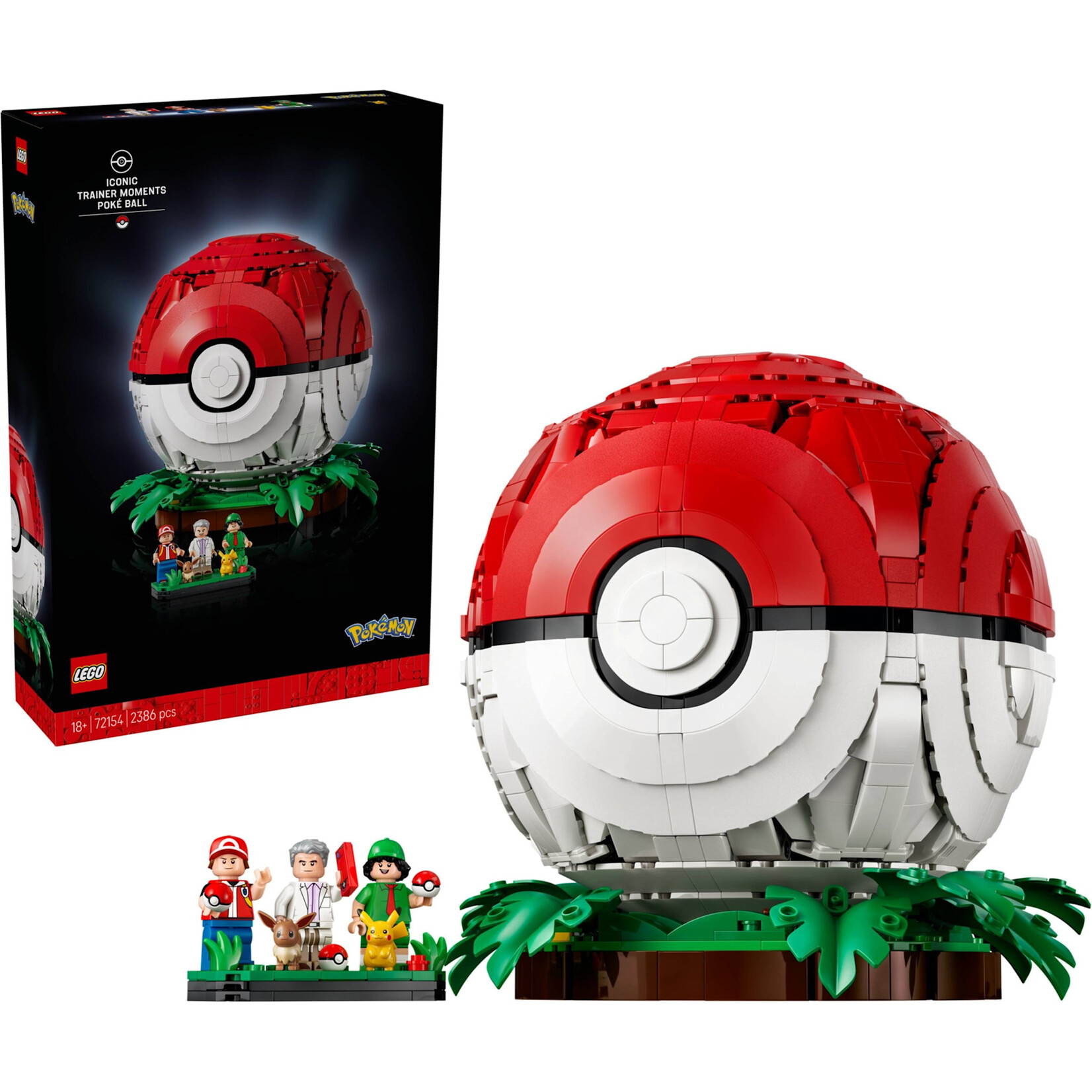 LEGO Pokéball met Trainer scènes - 72154