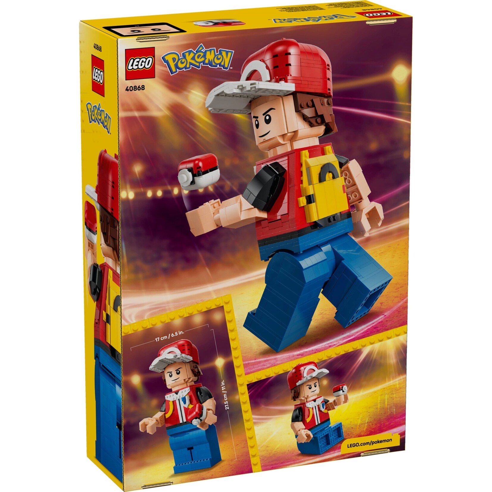 LEGO Grote minifiguur van Red - 40868