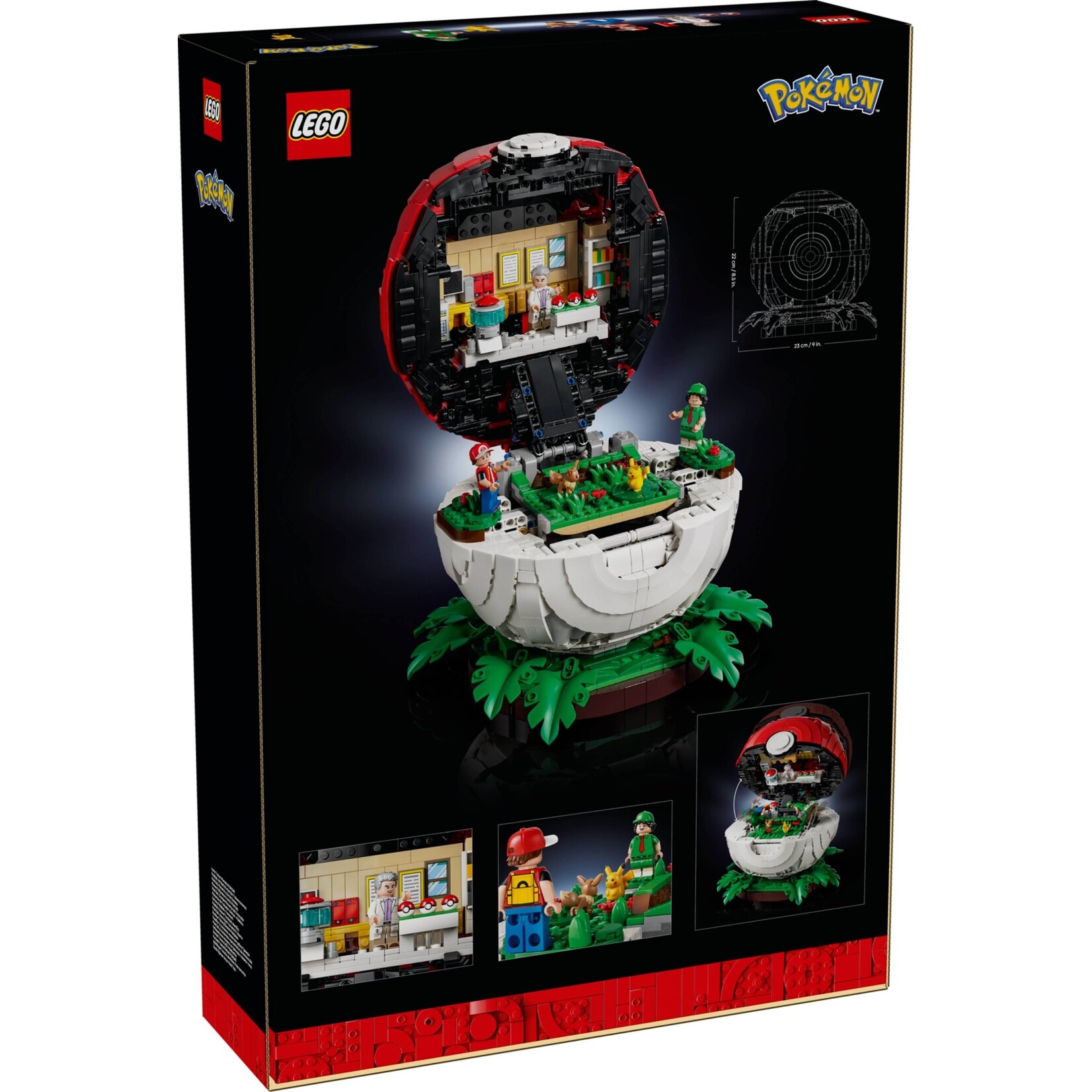 LEGO Pokéball met Trainer scènes - 72154