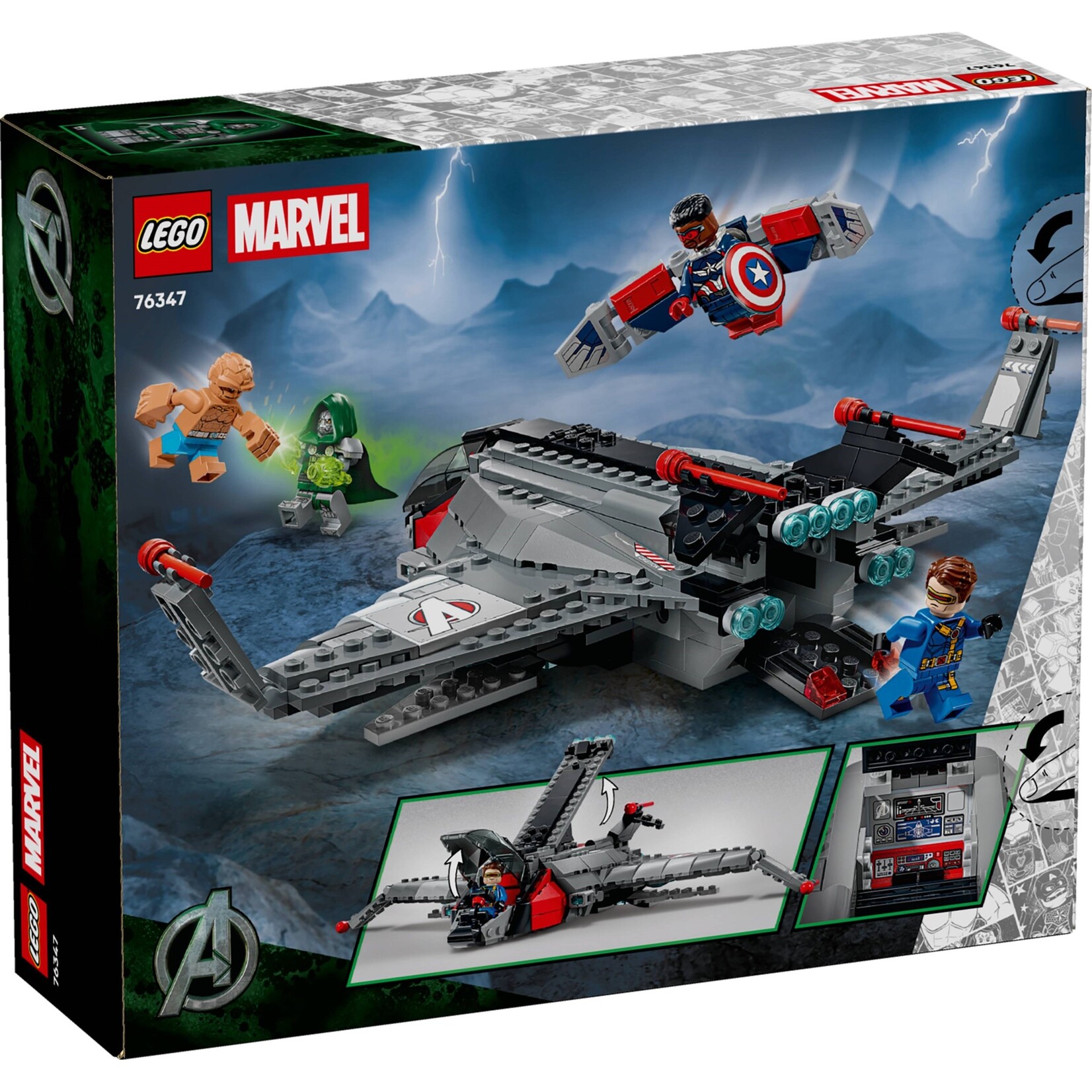 LEGO Avengers: Doomsday Quinjet - 76347