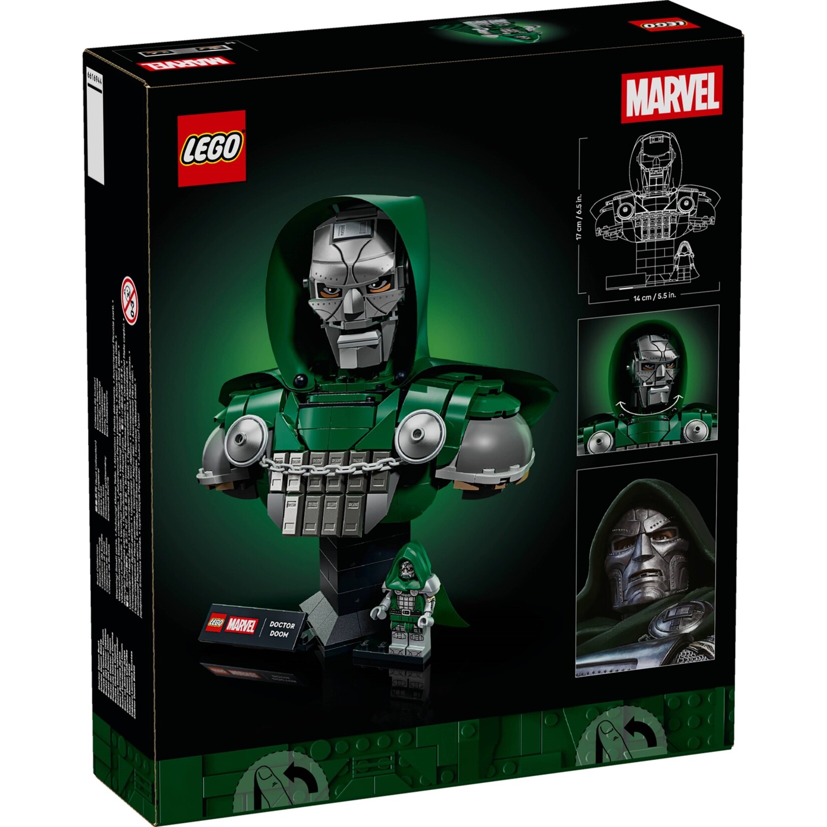 LEGO Doctor Doom buste - 76345
