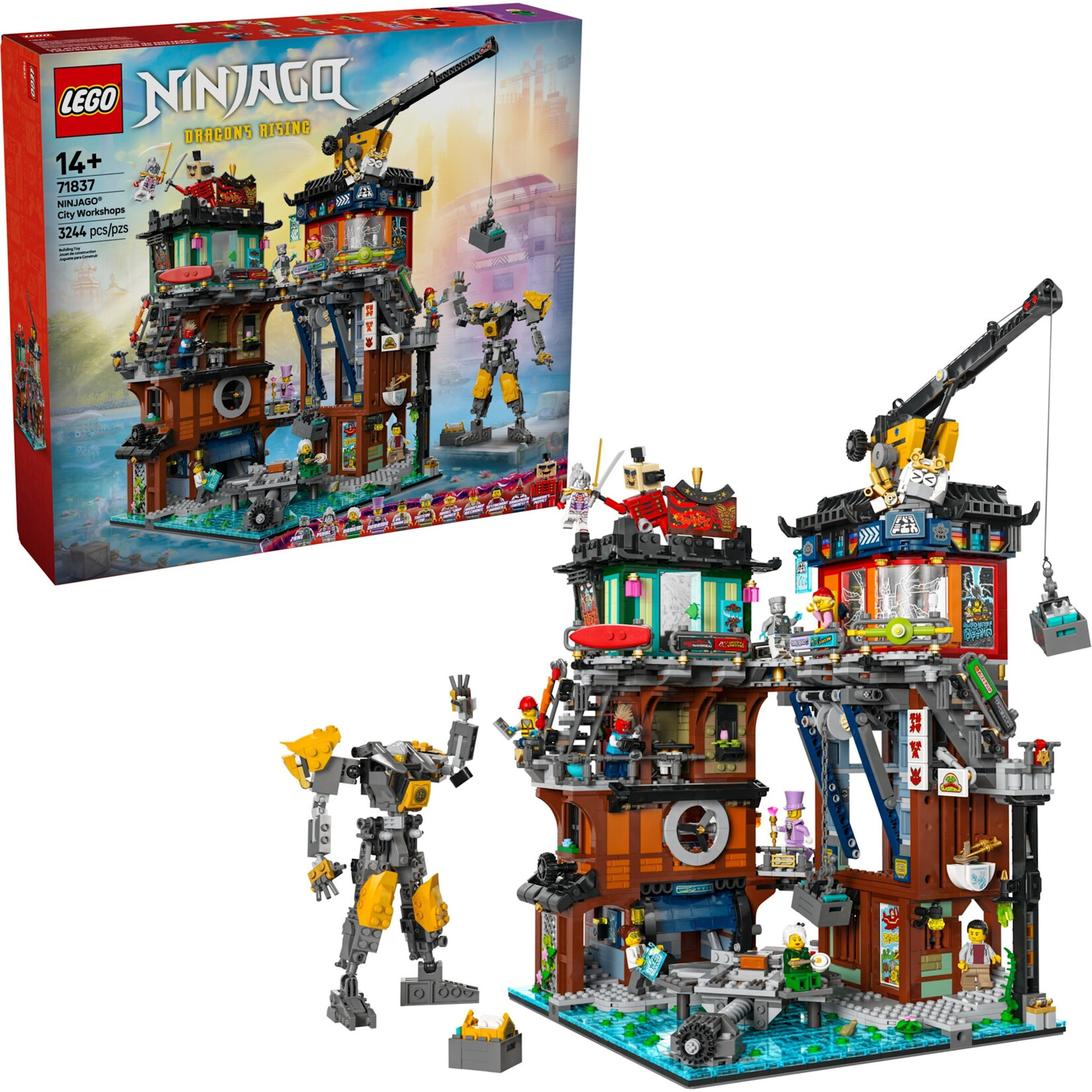 LEGO NINJAGO® City werkplaatsen - 71837