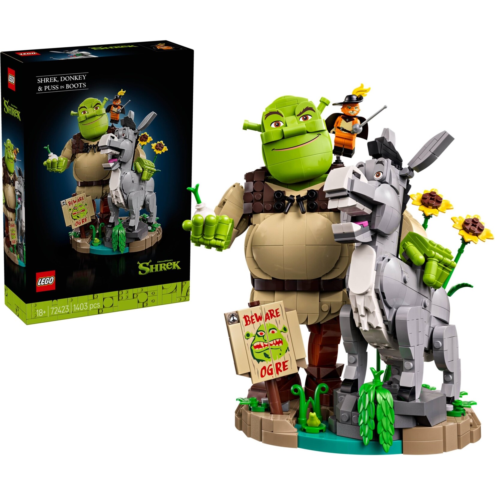 LEGO Shrek, Donkey & Puss in Boots - 72423