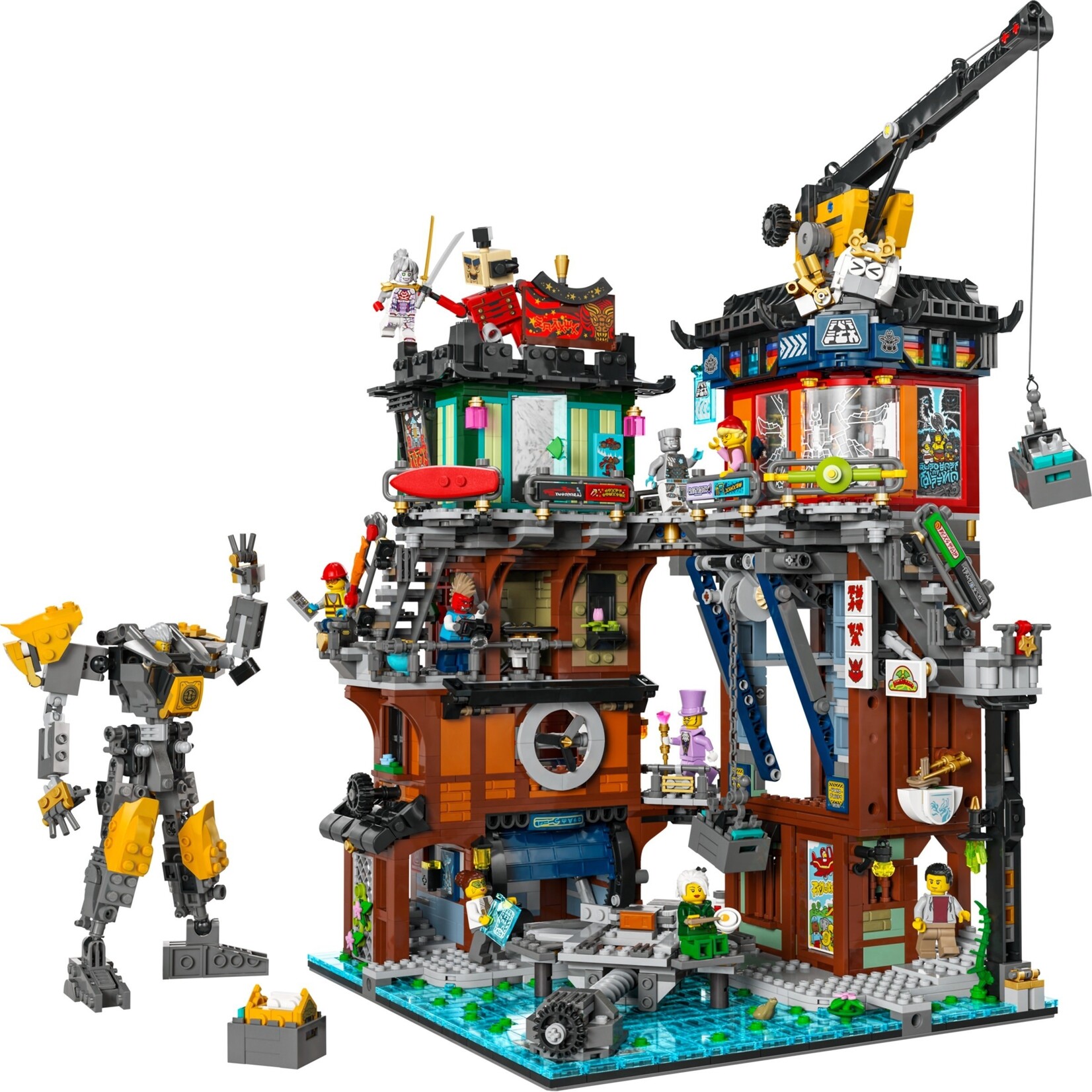 LEGO NINJAGO® City werkplaatsen - 71837