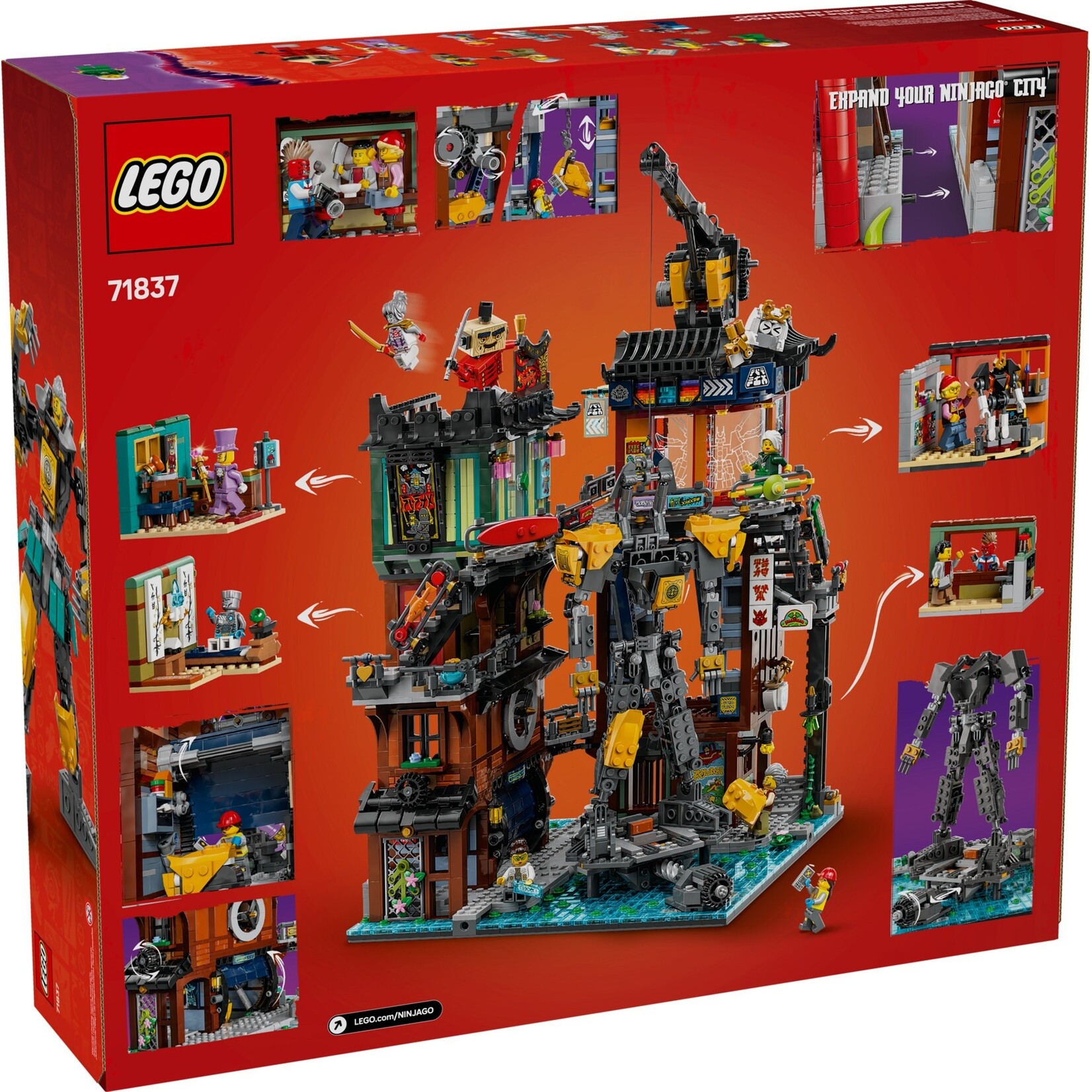LEGO NINJAGO® City werkplaatsen - 71837