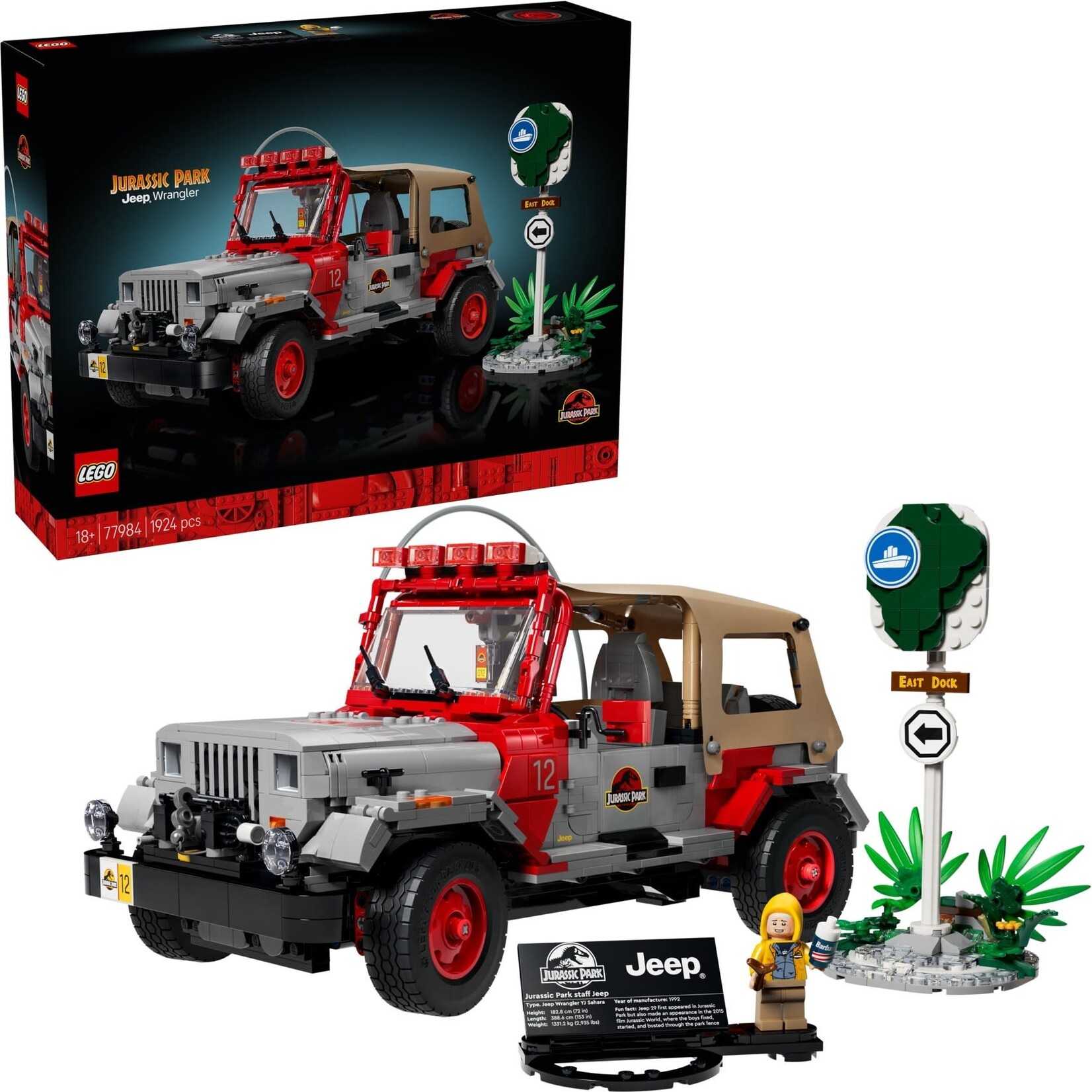 LEGO Jurassic Park Jeep® Wrangler - 77984