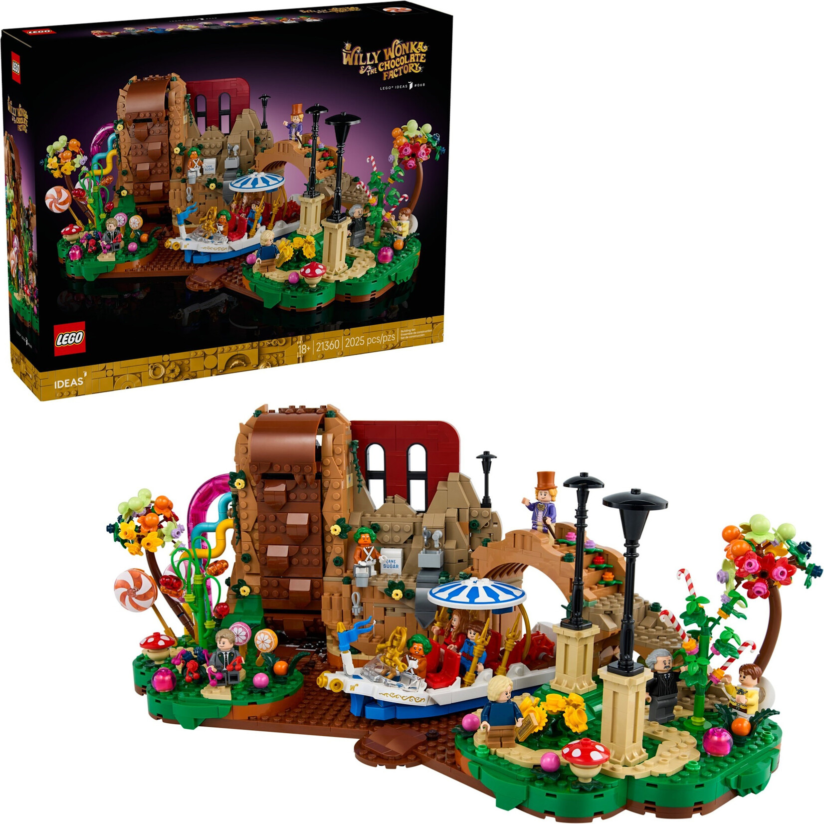 LEGO Willy Wonka en de Chocoladefabriek - 21360