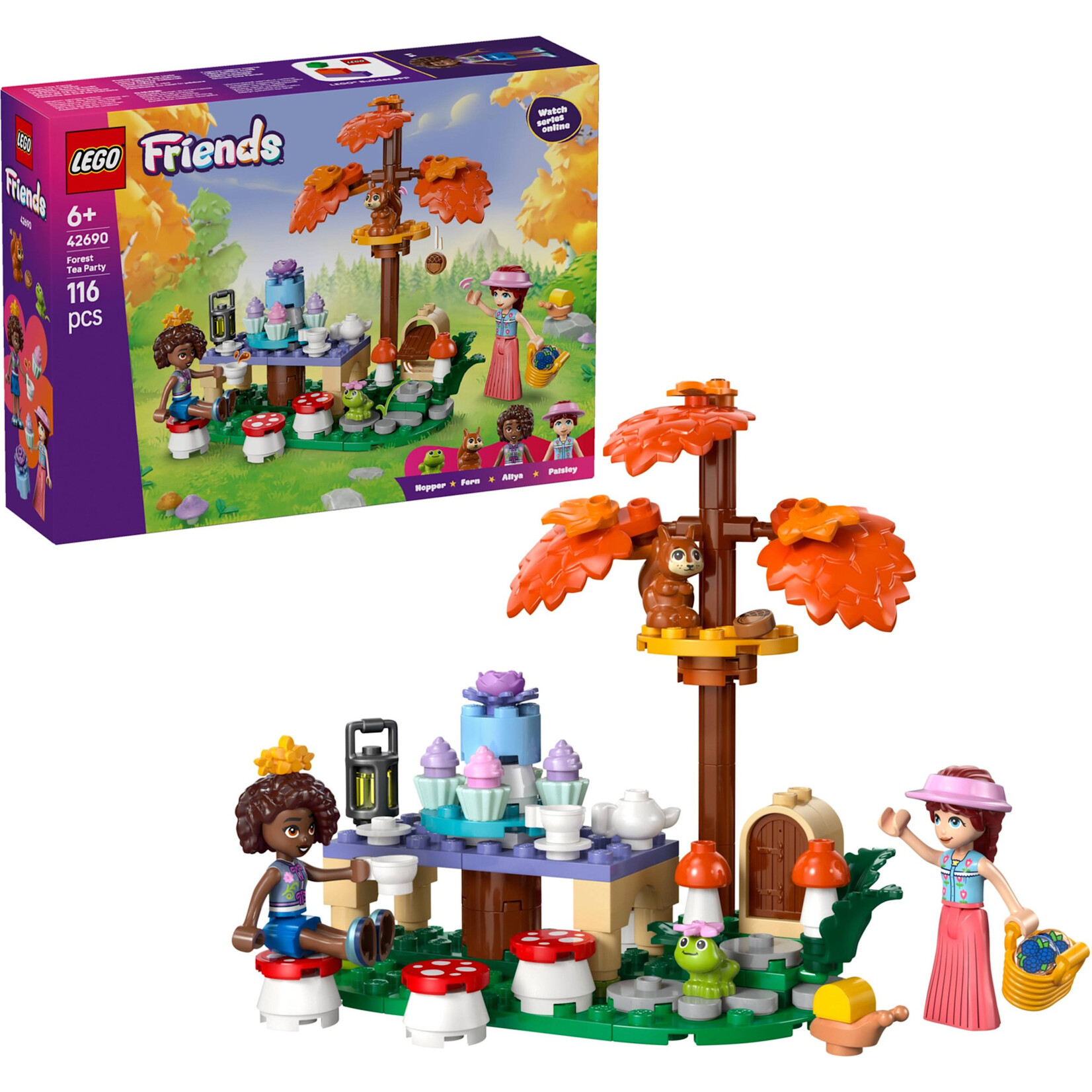 LEGO Theekransje in het bos - 42690