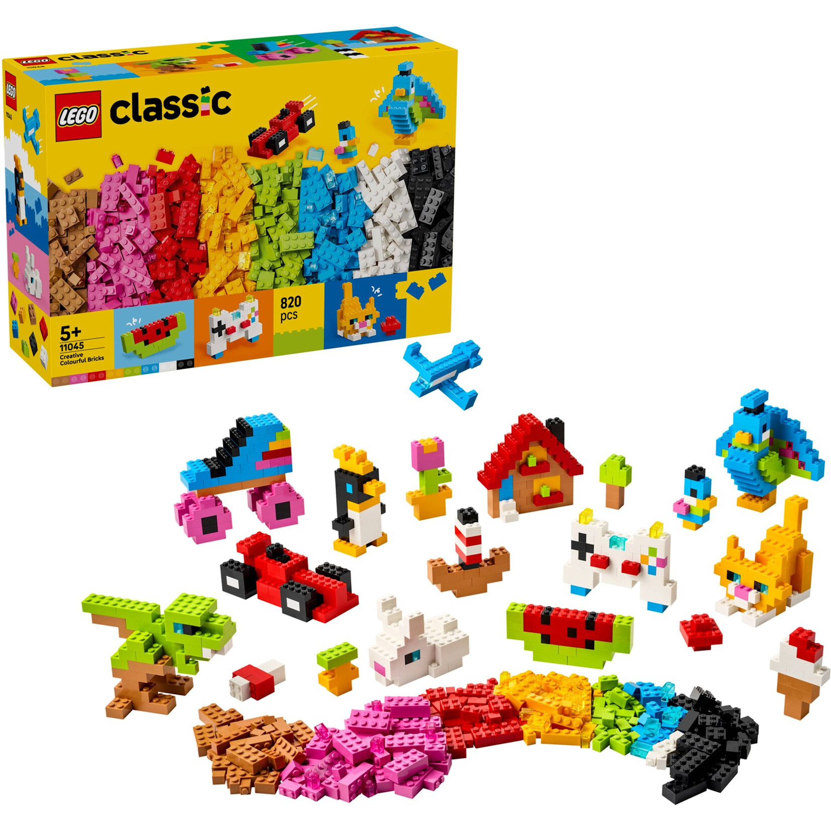 LEGO Kleurrijke creatieve stenen -  11045