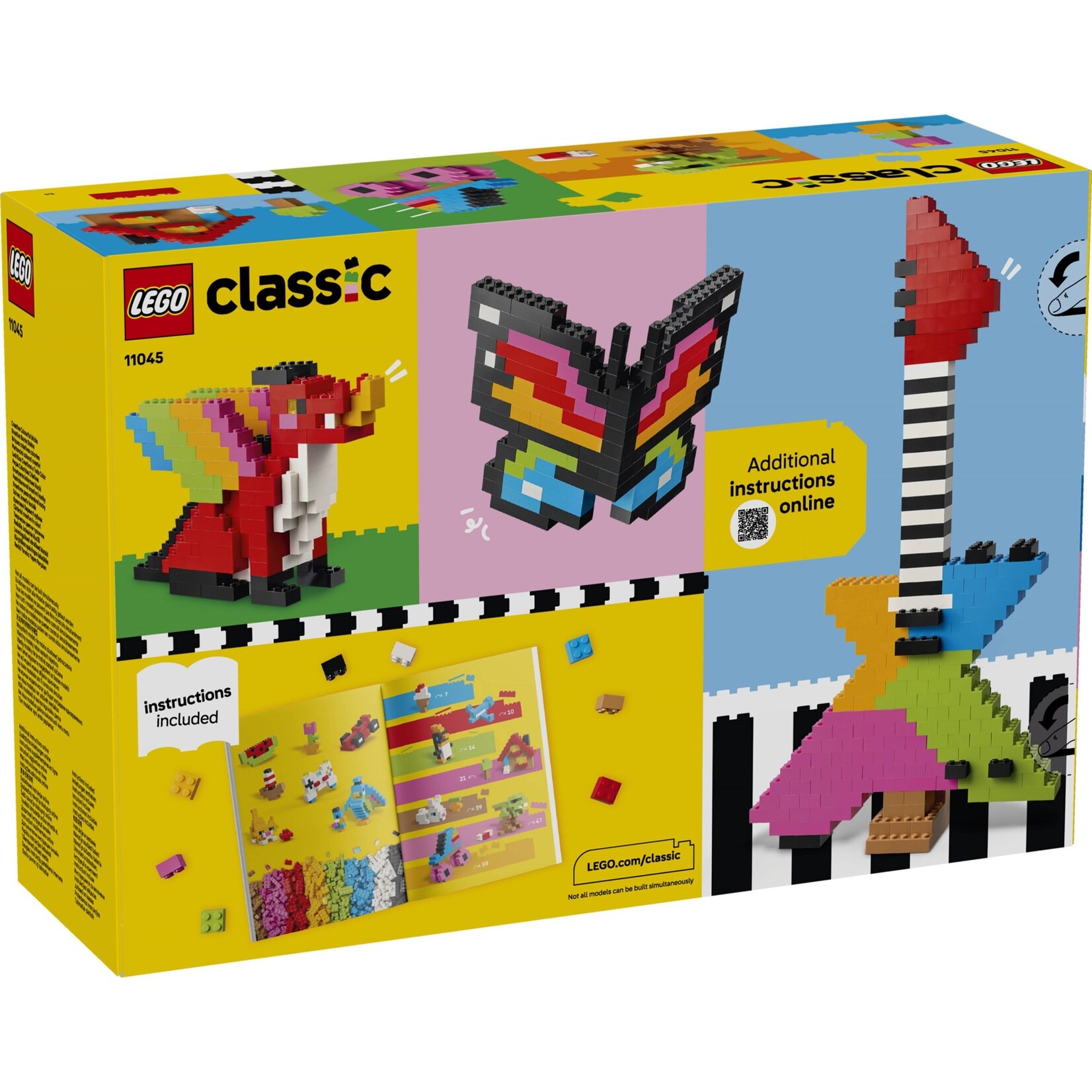 LEGO Kleurrijke creatieve stenen -  11045