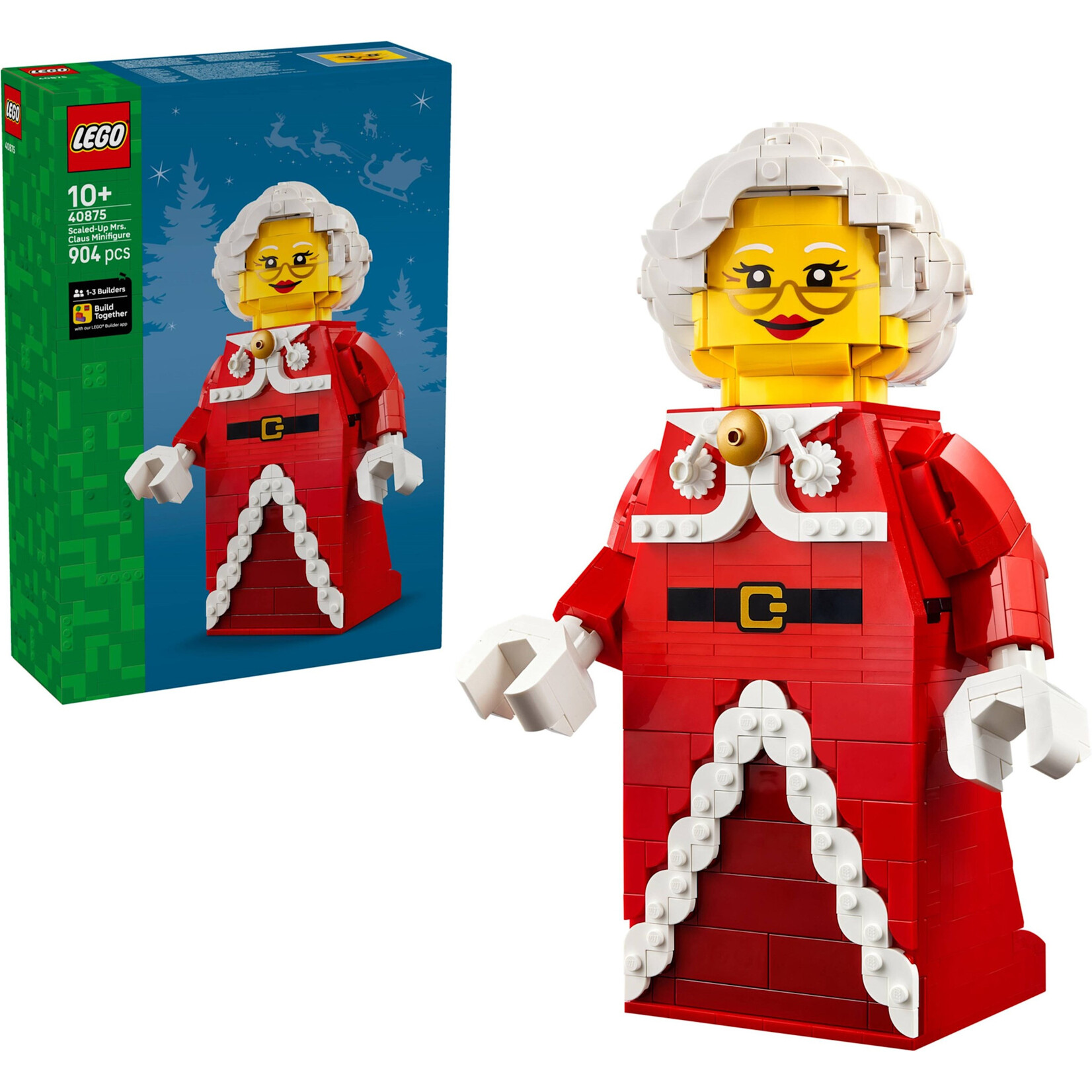 LEGO Grote minifiguur van de Kerstvrouw - 40875