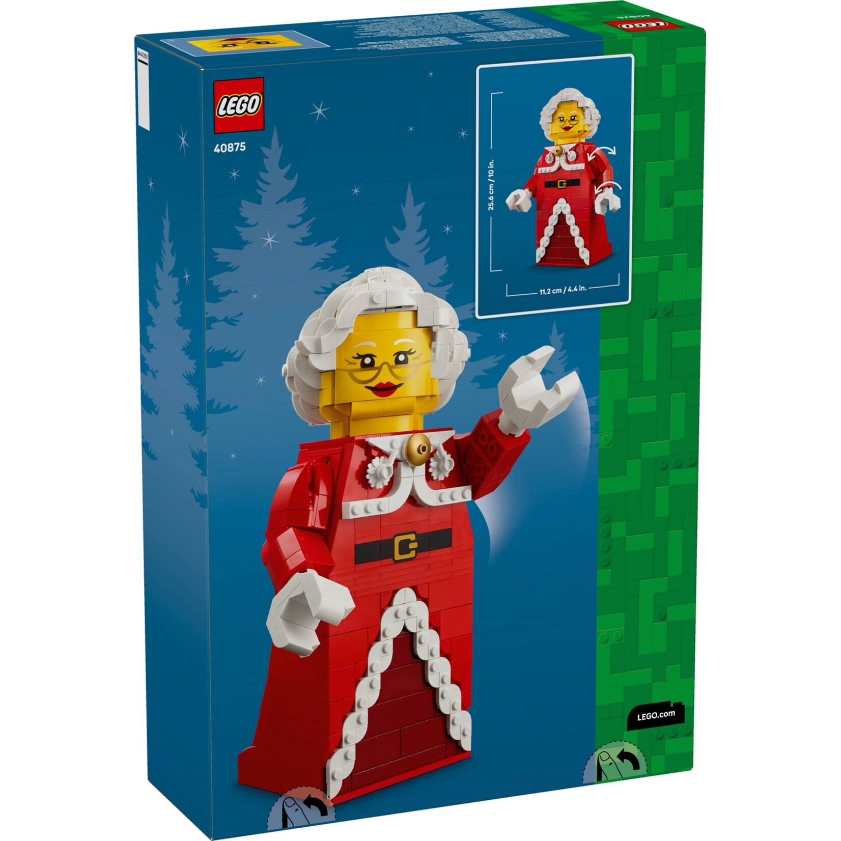 LEGO Grote minifiguur van de Kerstvrouw - 40875