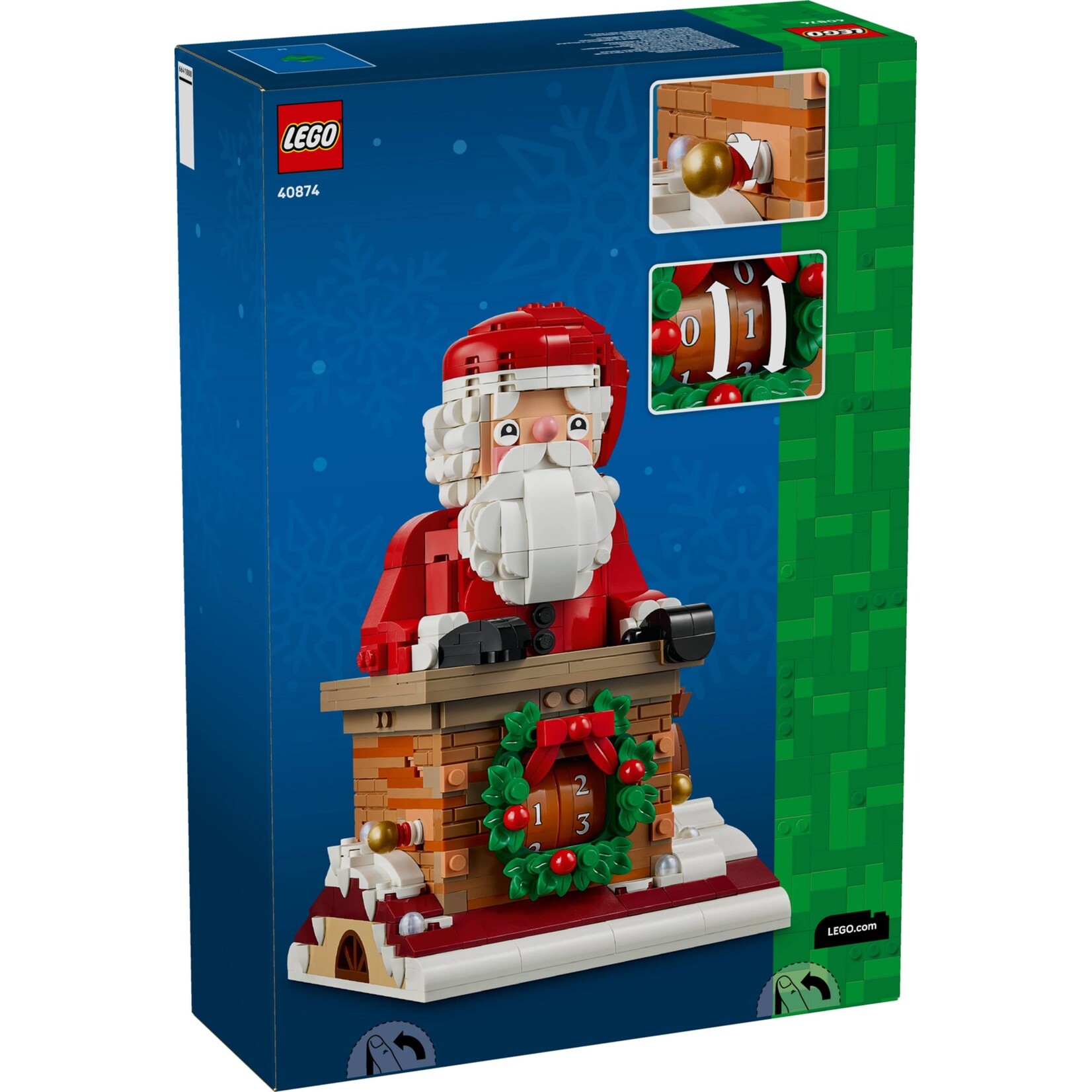 LEGO Aftellen met de Kerstman - 40874