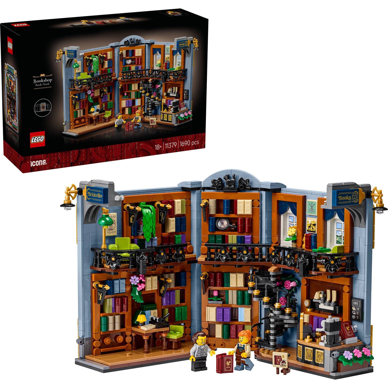 LEGO Boekensteun: Boekhandel - 11379