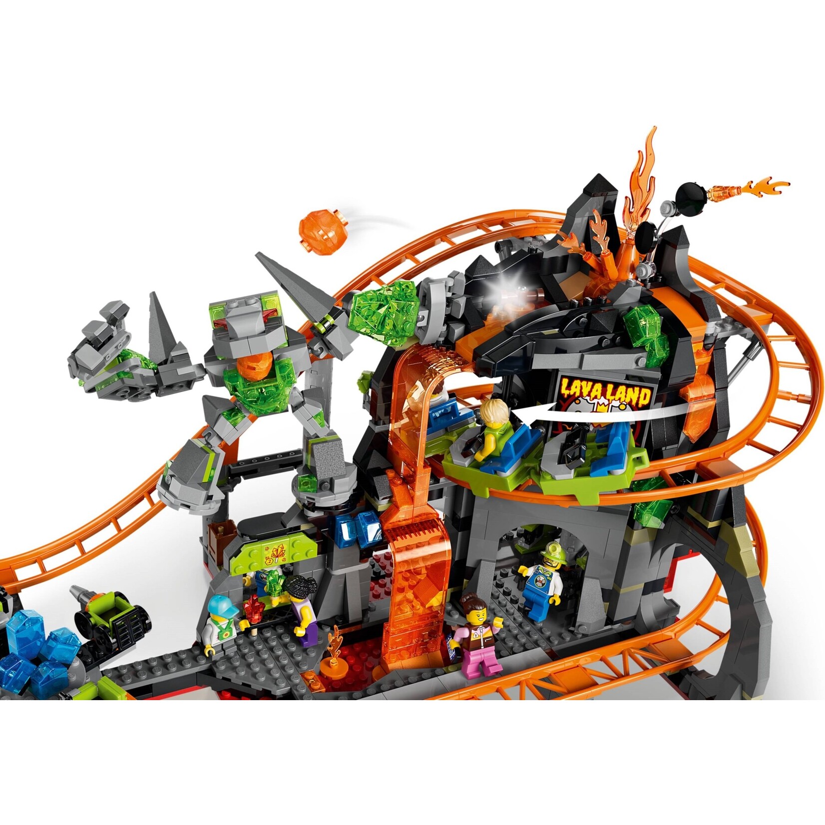 LEGO Lava Land achtbaanpark - 60501