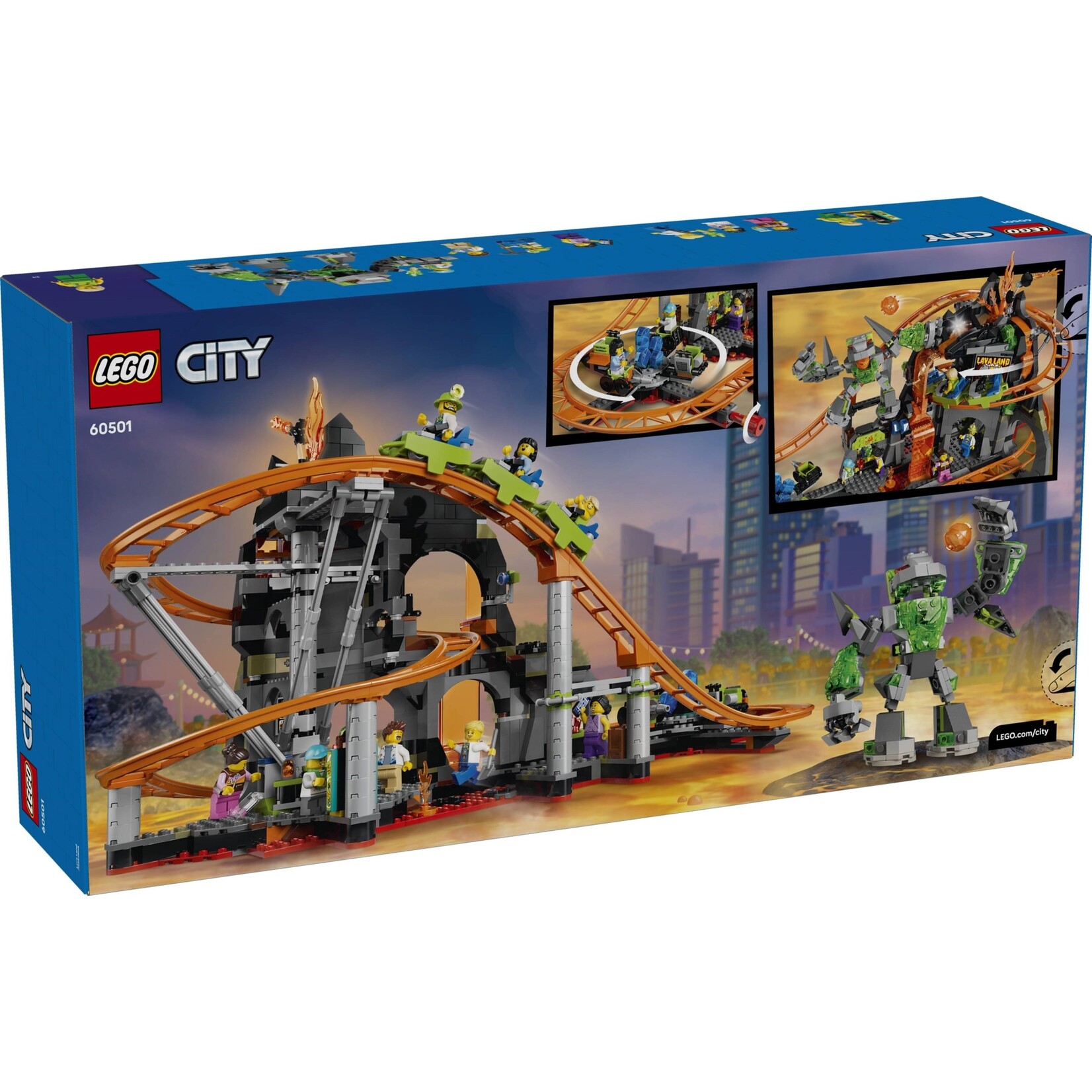 LEGO Lava Land achtbaanpark - 60501