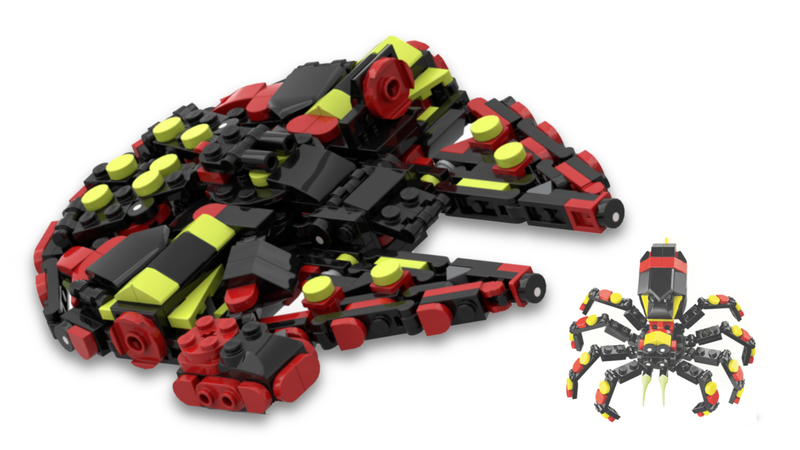 Meer uit je LEGO - Spider-Falcon