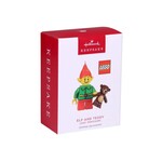 LEGO Elf met teddybeer kersteversiering om te verzamelen - 5010808