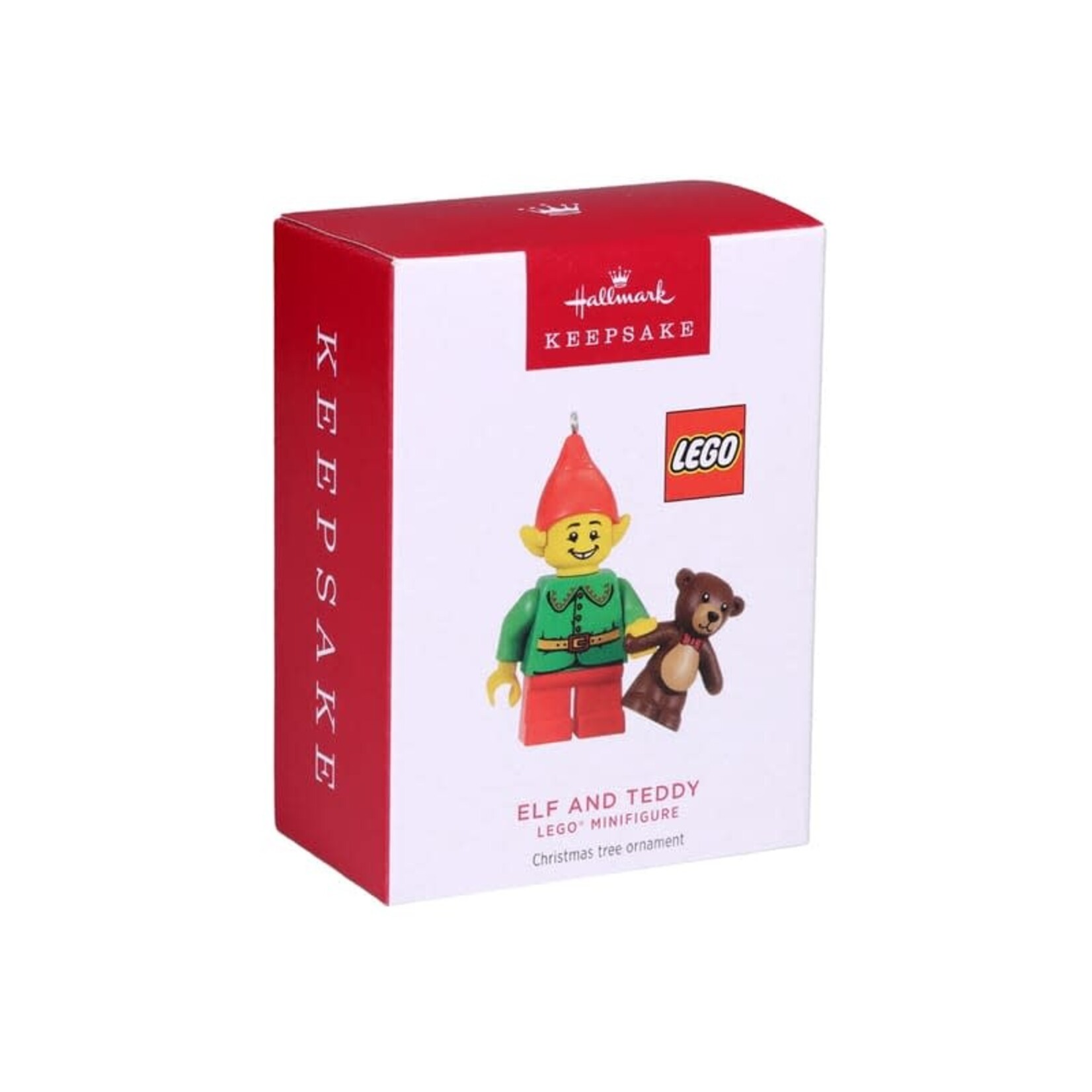 LEGO Elf met teddybeer kersteversiering om te verzamelen - 5010808