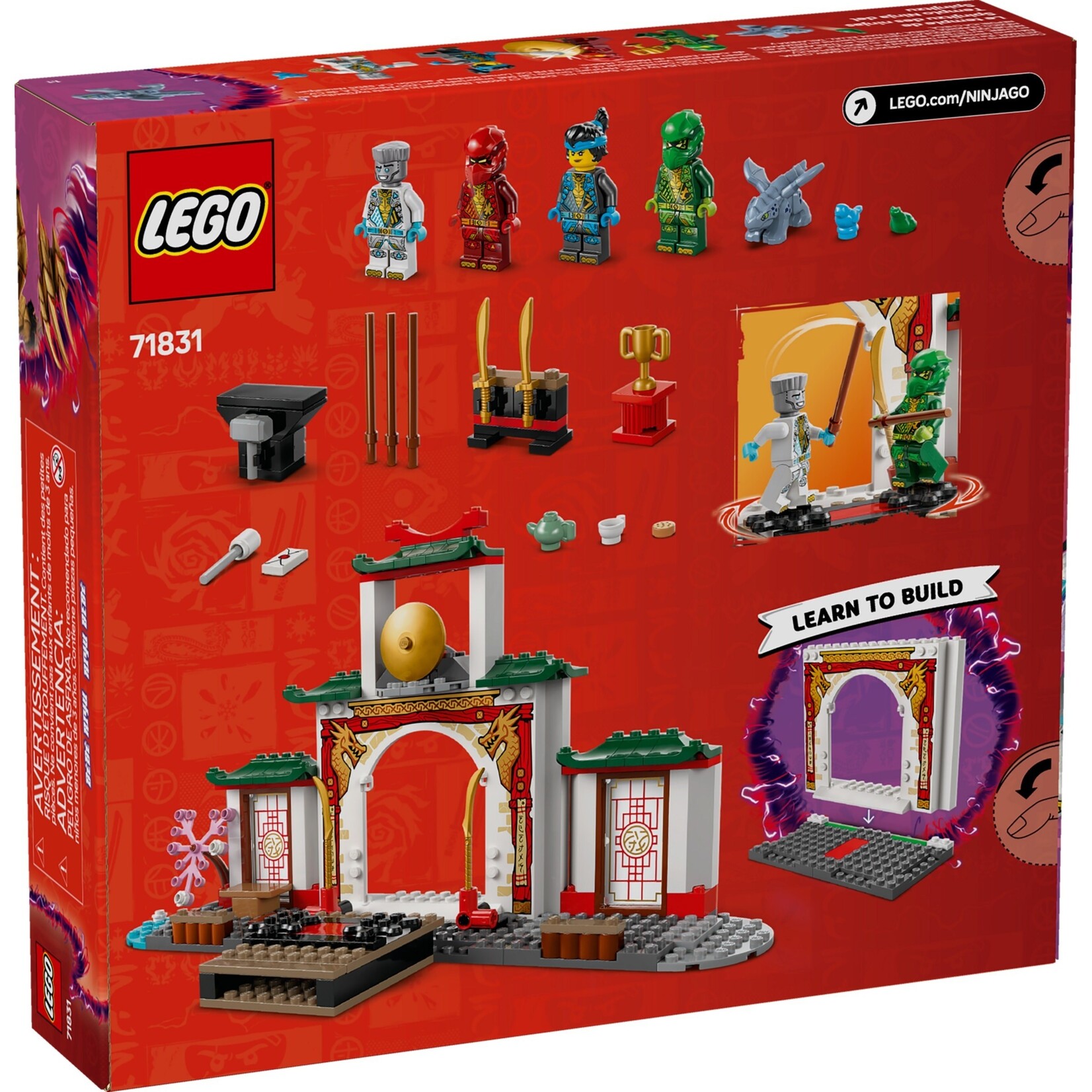 LEGO Spinjitzu ninjatempel - 71831