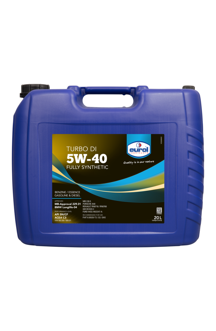 Eurol Turbo DI 5W-40 motorolie