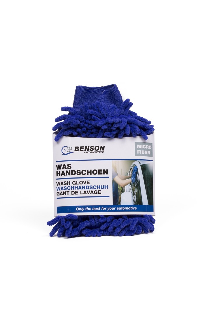 Benson Auto Washandschoen Rasta
