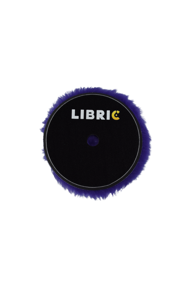 Libric Polijstpad | Heavy cutting | Wol | Paars