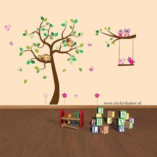 Muursticker boom en tak  XL