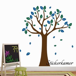 Muursticker boom XL babykamer (Kies uw eigen kleur)