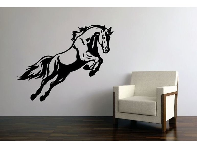 Muursticker paard decoratie kamer inrichting