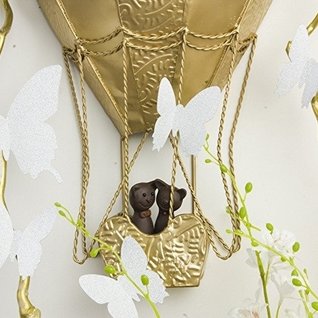 Muursticker 3d vlinders (zilver glitters) Muursticker 3d vlinders (zilver glitters)