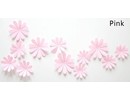 3D bloemen roze muurstickers