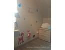 Muursticker boom met dieren - beesten babykamer / kinderkamer