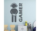 Muursticker gamer jongenskamer kinderkamer