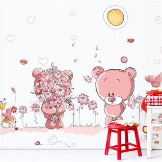 Muursticker beer babykamer kinderkamer