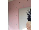 Muursticker driehoek triangels print / patroon babykamer