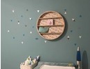 Muursticker driehoek triangels print / patroon babykamer