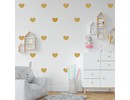 Muursticker hartjes babykamer / kinderkamer