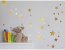 Muursticker sterren print / patroon kinderkamer