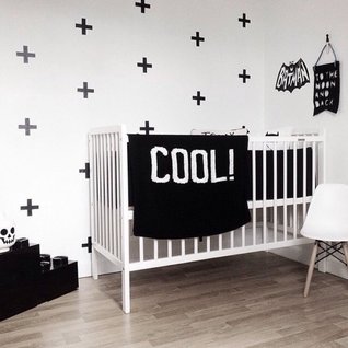 Muursticker plusjes babykamer / kinderkamer Muursticker plusjes babykamer / kinderkamer