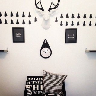 Muursticker bomen mini babykamer Muursticker bomen mini babykamer