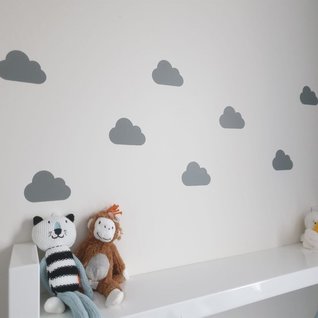 Muursticker wolken babykamer / kinderkamer Muursticker wolken babykamer / kinderkamer