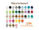 Muursticker bliksem babykamer / kinderkamer